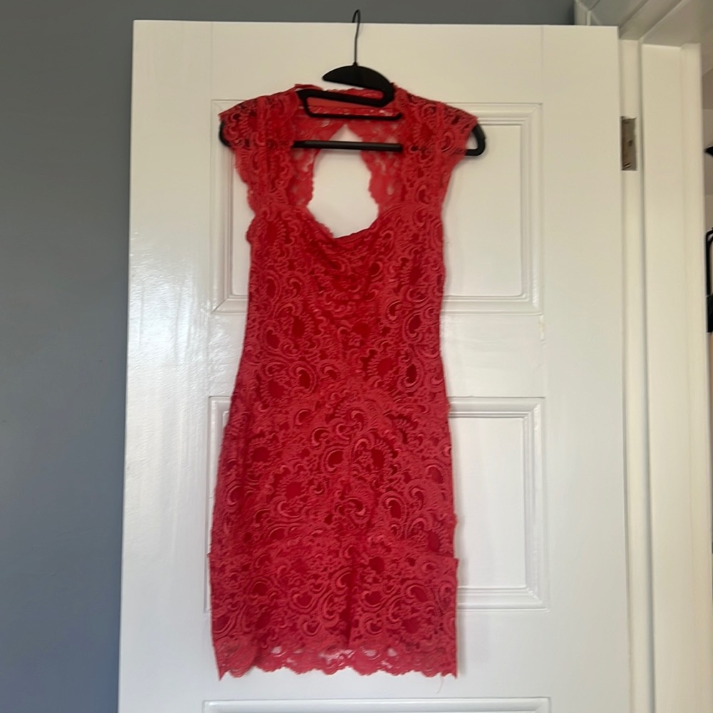 Nicole Miller Dresses | Nicole Miller Stretch Lace Cocktail Dress